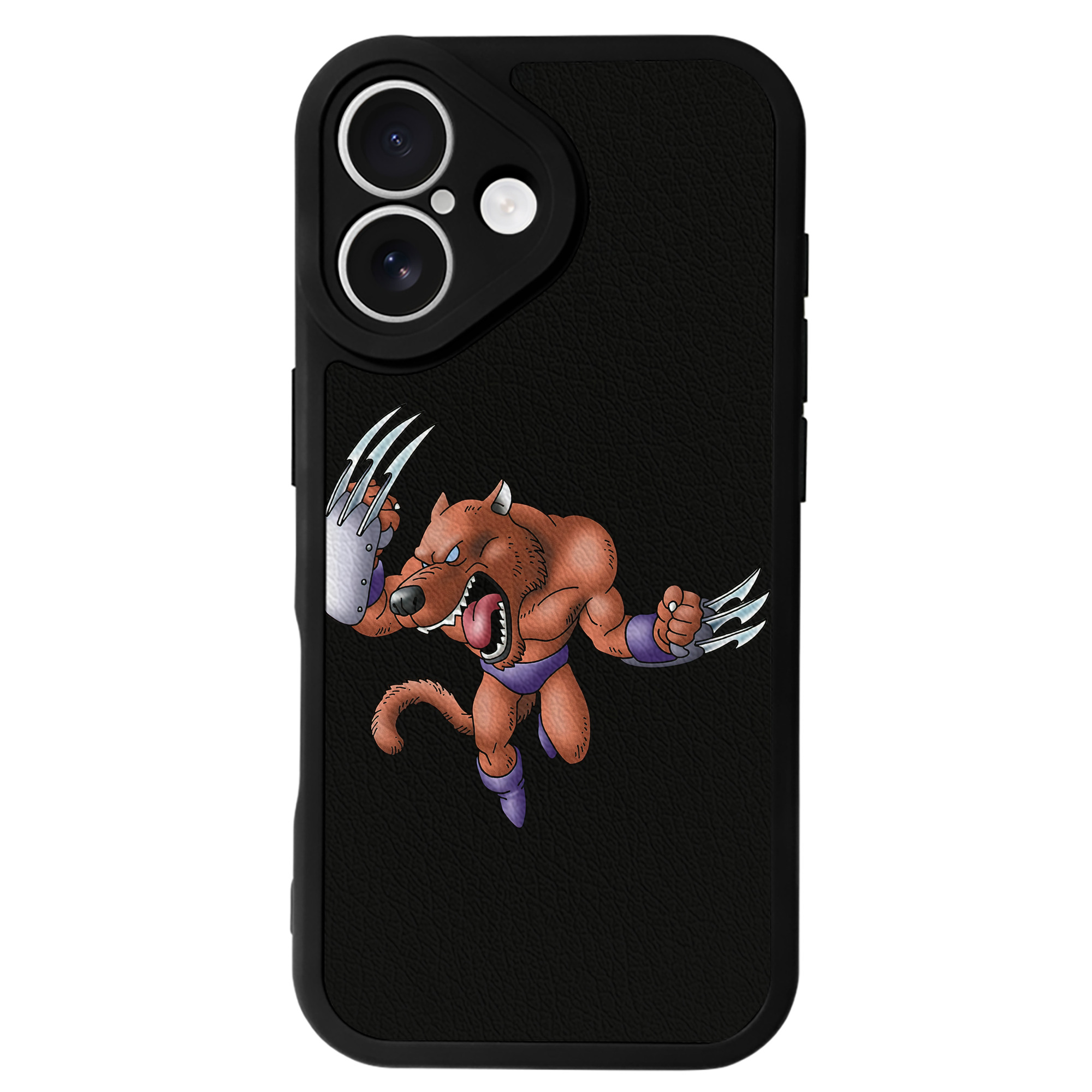 （画像用） ドラゴンクエスト Doragon Kuesuto Dragon Quest 【iPhone 16シリーズ対応】シリコンスマホケース（レザー調） 材質：シリコン